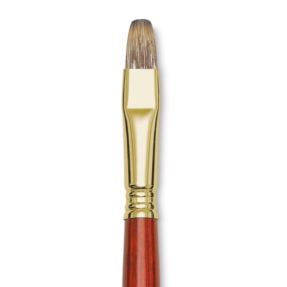 Blick Master Synthetic Brush - Bright, Long Handle, Size 12