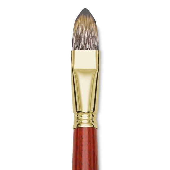 Blick Master Synthetic Brush - Filbert, Long Handle, Size 18