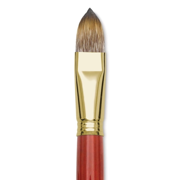 Blick Master Synthetic Brush - Filbert, Long Handle, Size 20