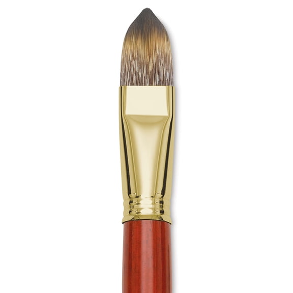 Blick Master Synthetic Brush - Filbert, Long Handle, Size 22