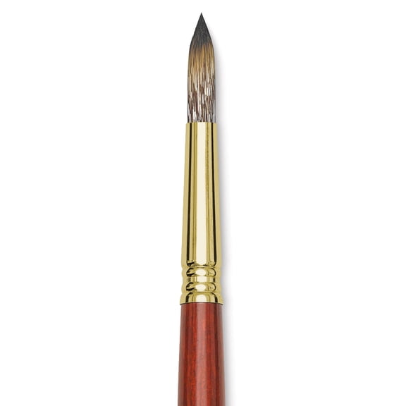 Blick Master Synthetic Brush - Round, Long Handle, Size 12