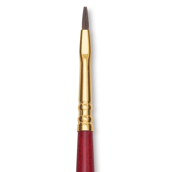 Blick Master Synthetic Kolinsky Brush - Long Handle, Bright, Size 1