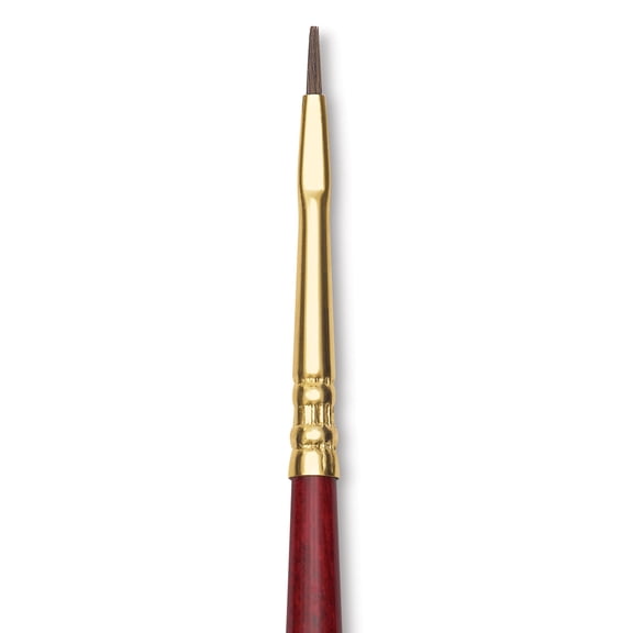 Blick Master Synthetic Kolinsky Brush - Short Handle, Bright, Size 0