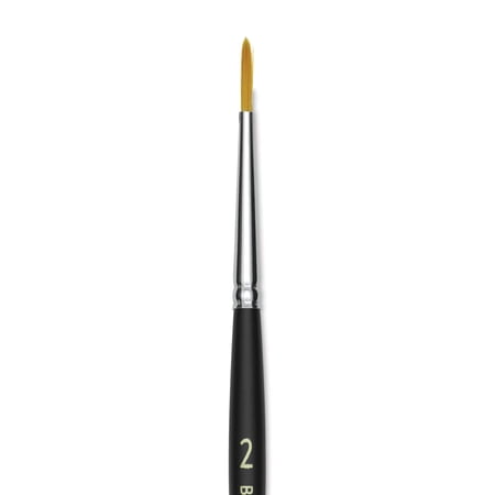 Blick Masterstroke Golden Taklon Brush - Round, Short Handle, Size 2
