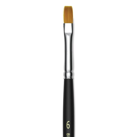 Blick Masterstroke Golden Taklon Brush - Shader, Short Handle, Size 6