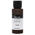 thumbnail image 1 of Blick Matte Acrylic - Brown, 2 oz bottle, 1 of 1