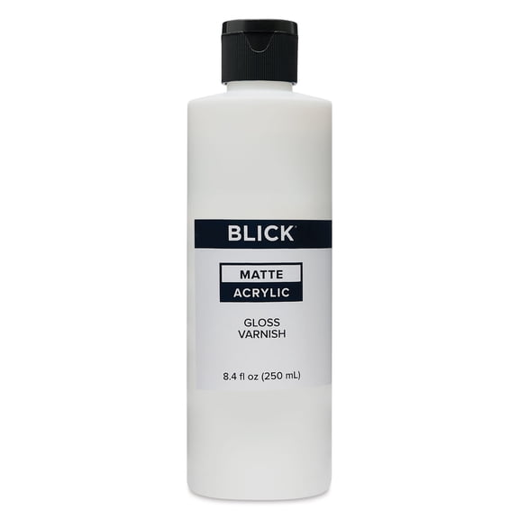 Blick Matte Acrylic Varnish - Gloss, 8 oz bottle