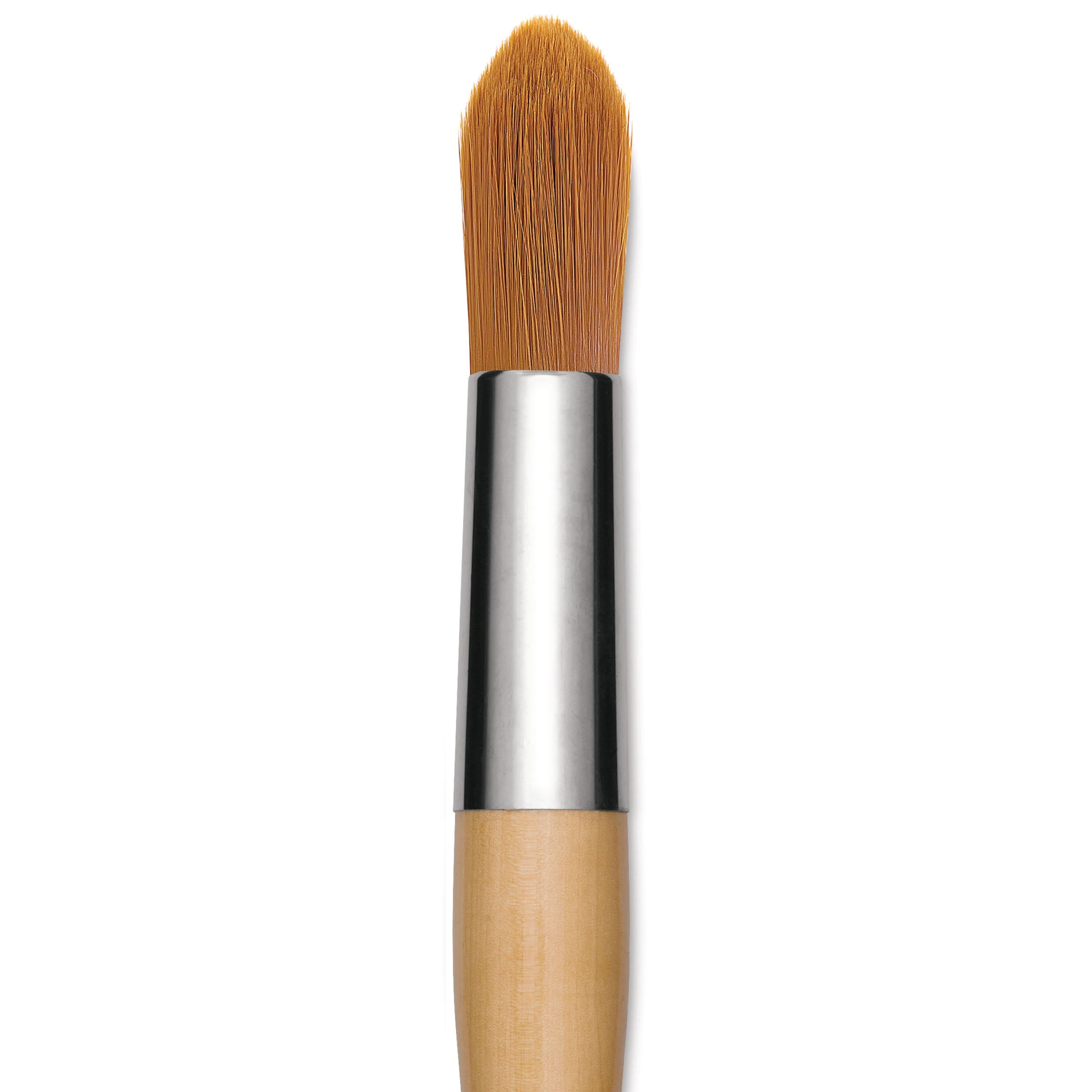 Blick Mega Golden Taklon Brush - Mega Round, Short Handle, Size 50