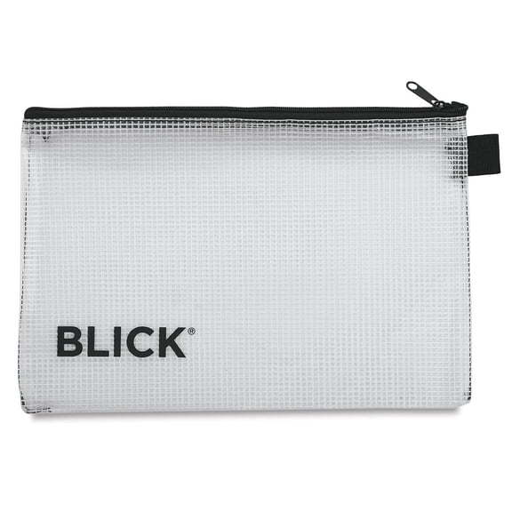 Blick Mesh Zipper Bag - 5" x 10"