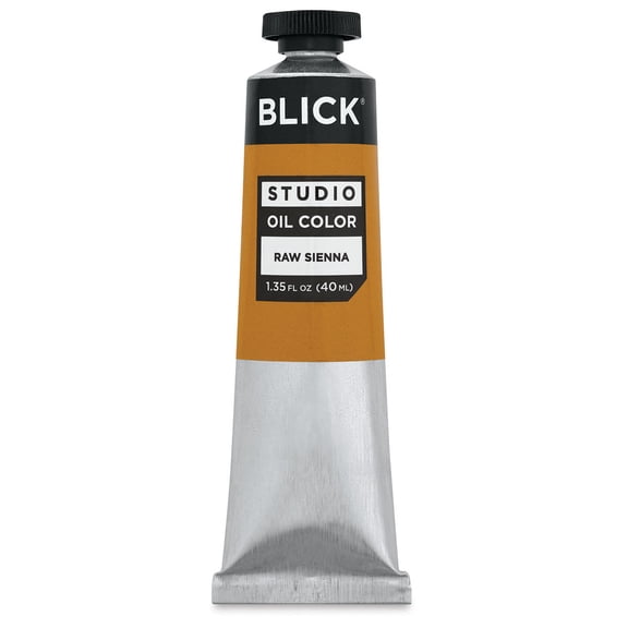 Blick Oil Colors - Raw Sienna, 40 ml tube
