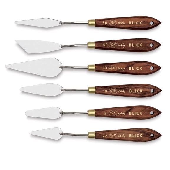 Blick Painting Knife Set - Traditional, Set of 6