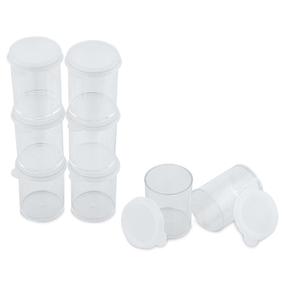 Blick Plastic Storage Cups - 1.7 oz, Pkg of 8