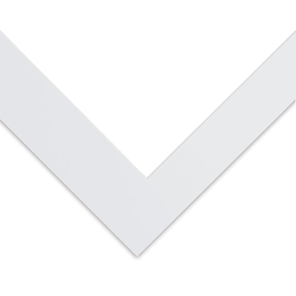 Blick Pre-Cut Mat - Manor White, 12" x 16" (8-1/2" x 11-1/2" Opening)