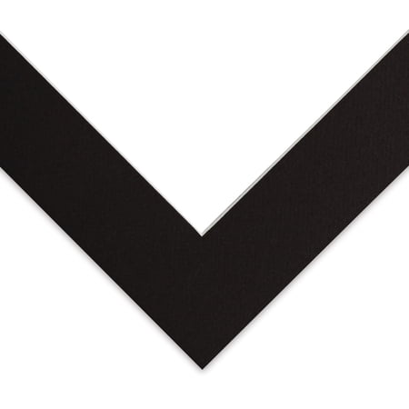 Blick Pre-Cut Mat - Raven Black, 12" x 12" (7-3/4" x 7-3/4" Opening)