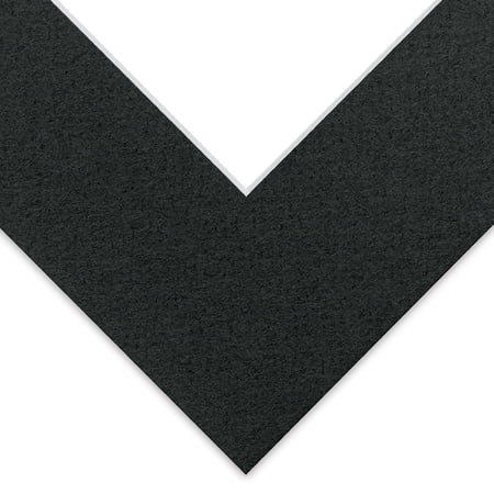 Blick Pre-Cut Mat - Raven Black, 8" x 10" (3-3/4" x 5-3/4" Opening)