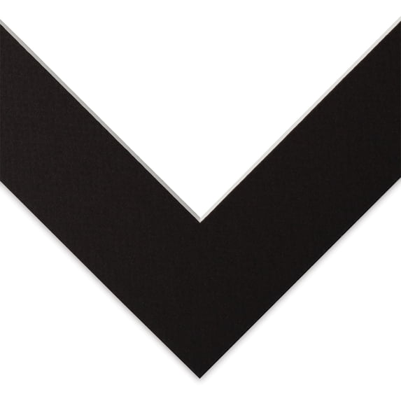 Blick Pre-Cut Mat - Raven Black, 8" x 10" (4-1/2" x 6-1/2" Opening)