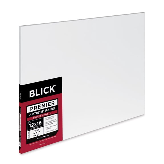 Blick Premier Artists' Panel - Flat, 3/8", 12" x 16"