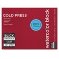 thumbnail image 1 of Blick Premier Watercolor Block - 12" x 16", Cold Press, 140 lb, 20 Sheets, 1 of 2