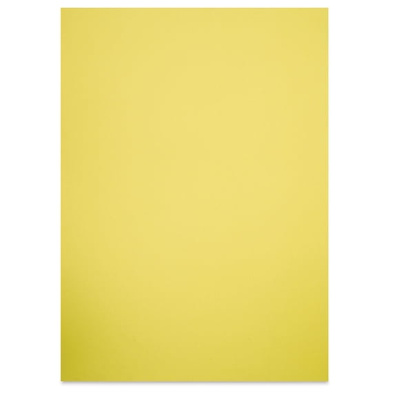 Blick Premium Cardstock - 19-1/2" x 27-1/2", Banana Yellow, Single Sheet