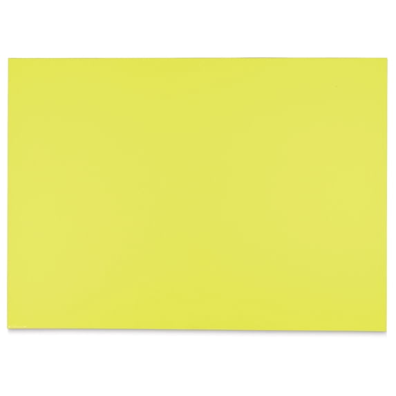 Blick Premium Construction Paper - 19-1/2" x 27-1/2", Lemon Yellow, Single Sheet