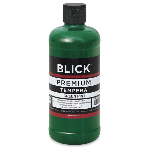 Blick Premium Grade Tempera - Green, Pint