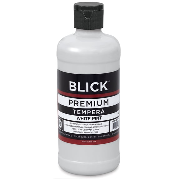 Blick Premium Grade Tempera - White, Pint