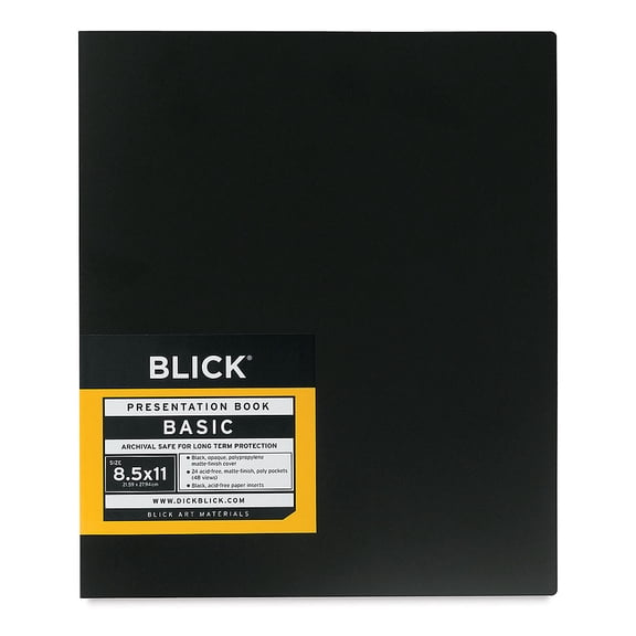 Blick Presentation Book - 11" x 8-1/2", Portrait