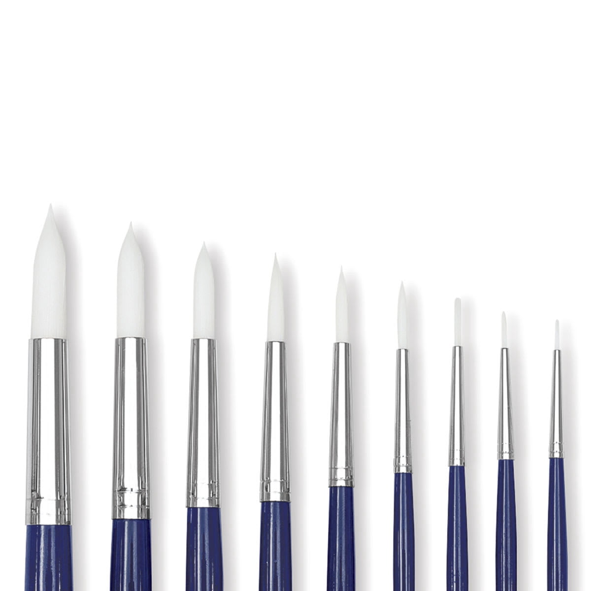 Blick Scholastic Short Handle Wonder White Brush Classpack - Round, Short Handle, Class Pack of 72