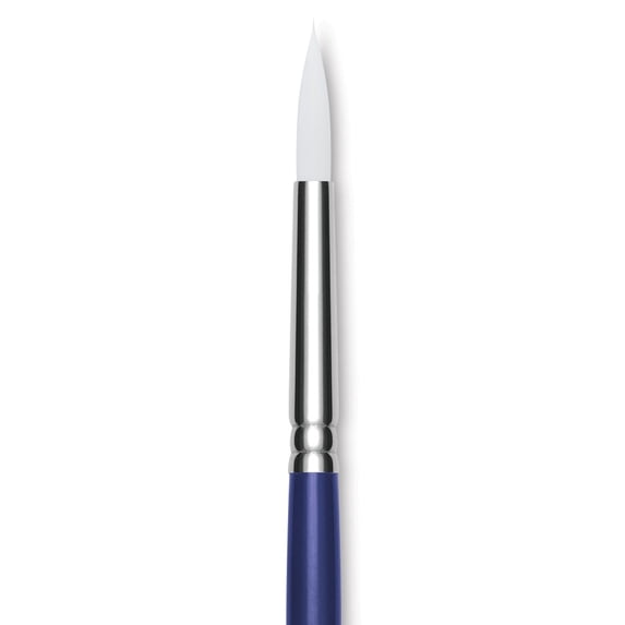 Blick Scholastic Short Handle Wonder White Brush - Round, Size 8