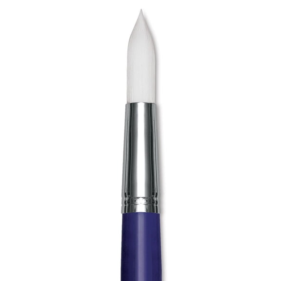 Blick Scholastic Wonder White Brush - Round, Long Handle, Size 24