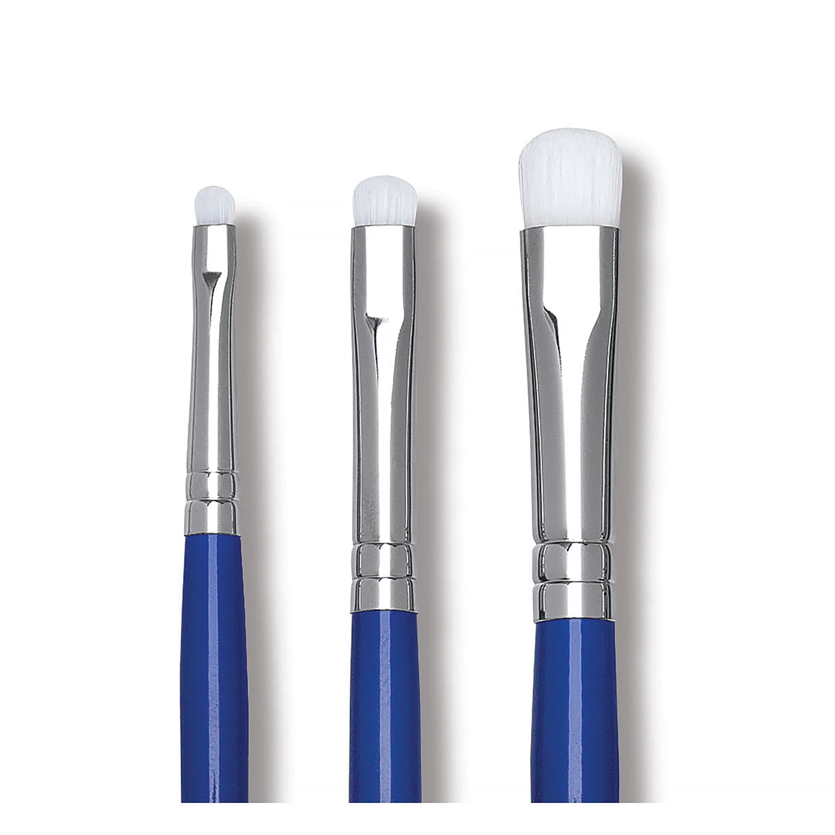 Blick Scholastic Wonder White Brush Set -Scrubber, Short Handle, Set of 3