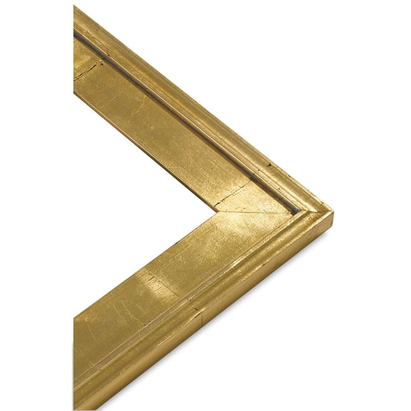 Blick Simplon Econo Wood Frame - 9" x 12" x 3/8", Gold Leaf/Black