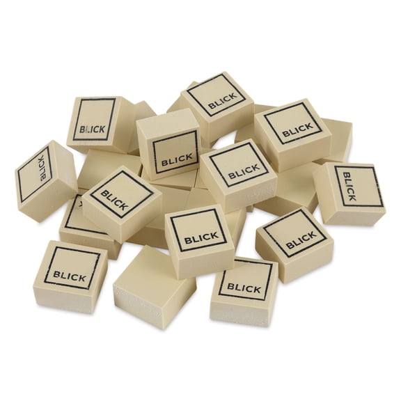 Blick Soap Eraser - Small, 1" x 1" x 1/2", Box of 24