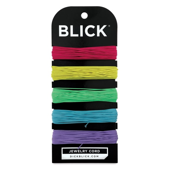 Blick Stretchy Jewelry Cord - Assorted Colors, 10 yds, Set of 5