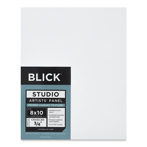 Blick Studio Artists' Board - 8" x 10" x 3/4", Traditional