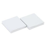 Blick Studio Mini Canvas Panel - 3 x 3, White, Pkg of 6