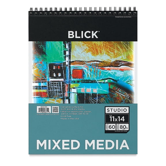 Blick Studio Mixed Media Pad - 11" x 14", 60 Sheets