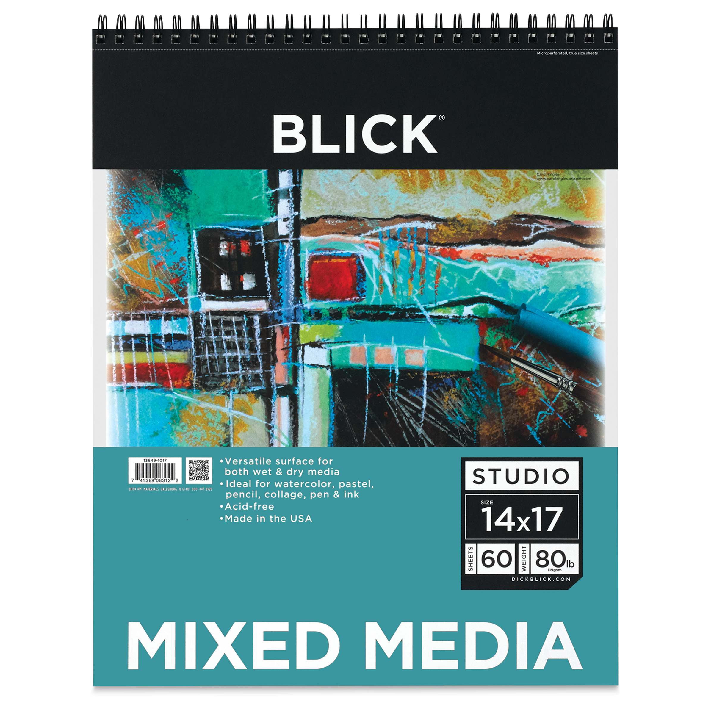 Blick Studio Mixed Media Pad - 14" x 17", 60 Sheets
