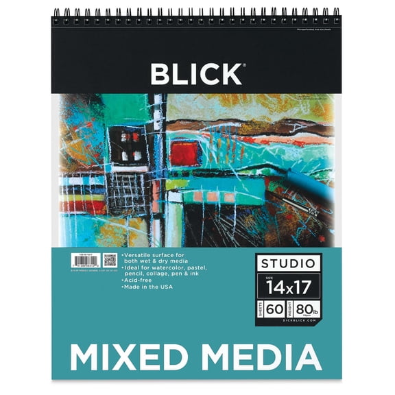 Blick Studio Mixed Media Pad - 14" x 17", 60 Sheets