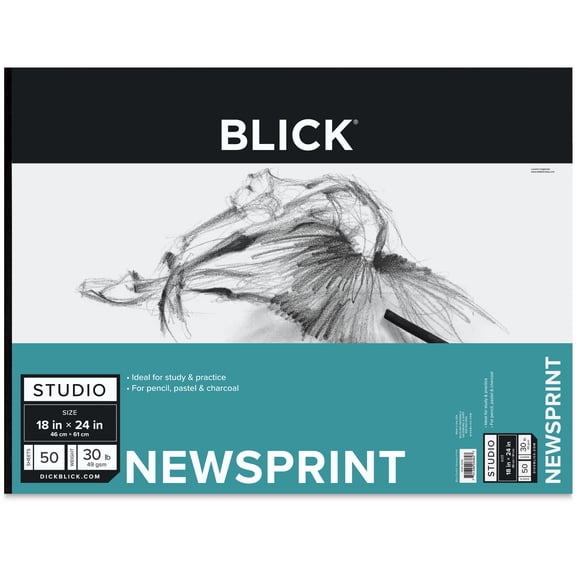 Blick Studio Newsprint Pad - 18" x 24", 50 Sheets