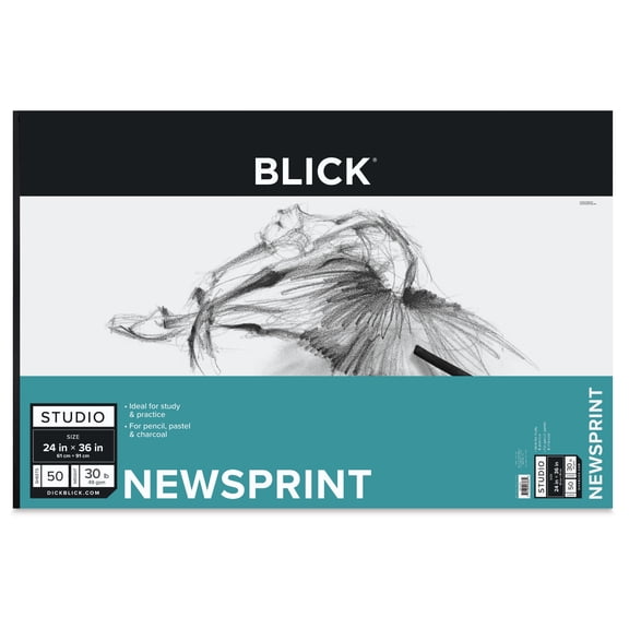 Blick Studio Newsprint Pad - 24" x 36", 50 Sheets