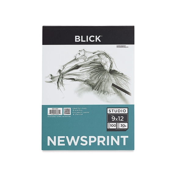Blick Studio Newsprint Pad - 9" x 12", 100 Sheets