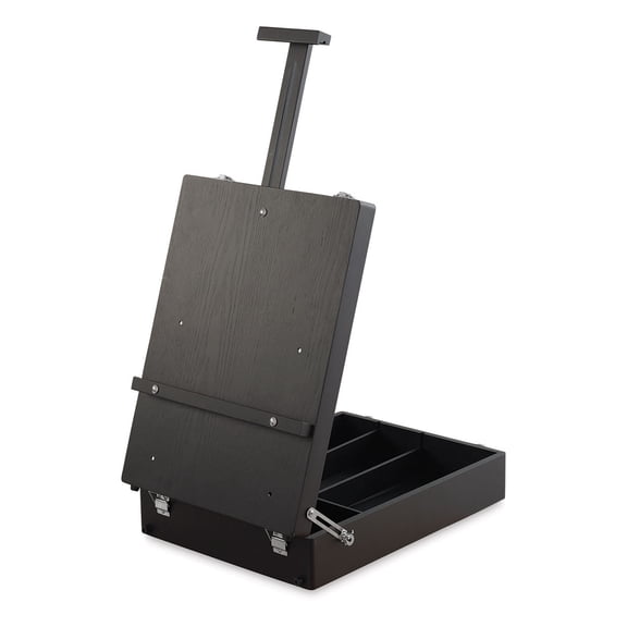 Blick Studio Sketch Box Easel - Black Beechwood