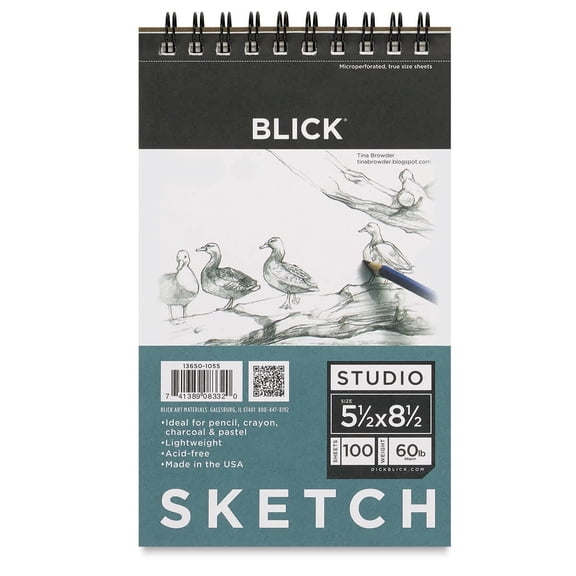 Blick Studio Sketch Pad - 5-1/2" x 8-1/2", 100 Sheets