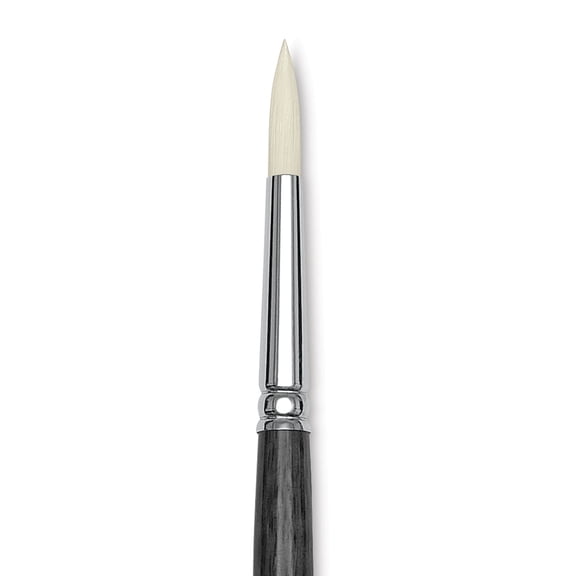 Blick Studio Synthetic Brush - Round, Long Handle, Size 8