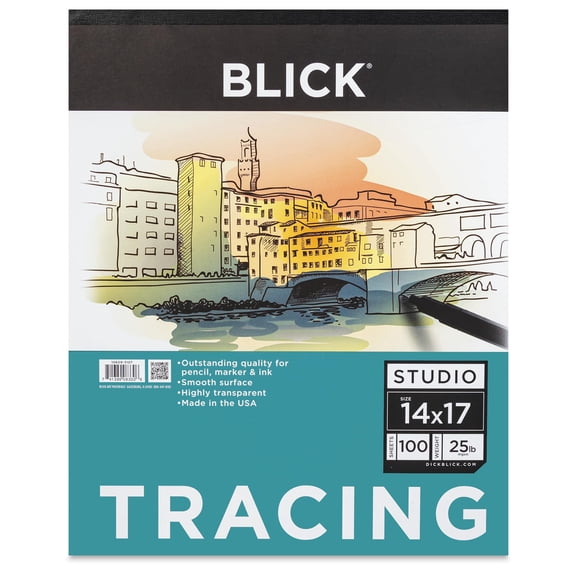 Blick Studio Tracing Paper Pad - 14" x 17", 100 Sheets