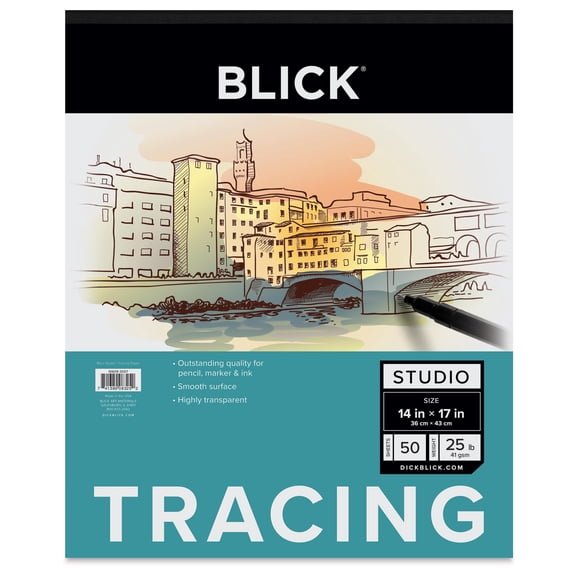 Blick Studio Tracing Paper Pad - 14" x 17", 50 Sheets