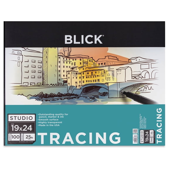 Blick Studio Tracing Paper Pad - 19" x 24", 100 Sheets
