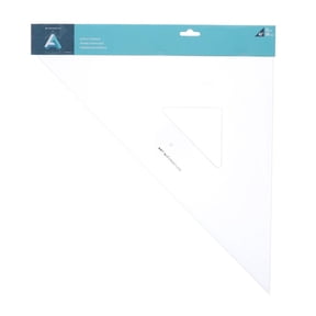 Art Alternatives Plastic Triangle - 12", 45-90 Degree