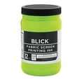 thumbnail image 1 of Blick Water-Base Acrylic Textile Screen Printing Ink - Fluorescent Green, Quart, 1 of 1